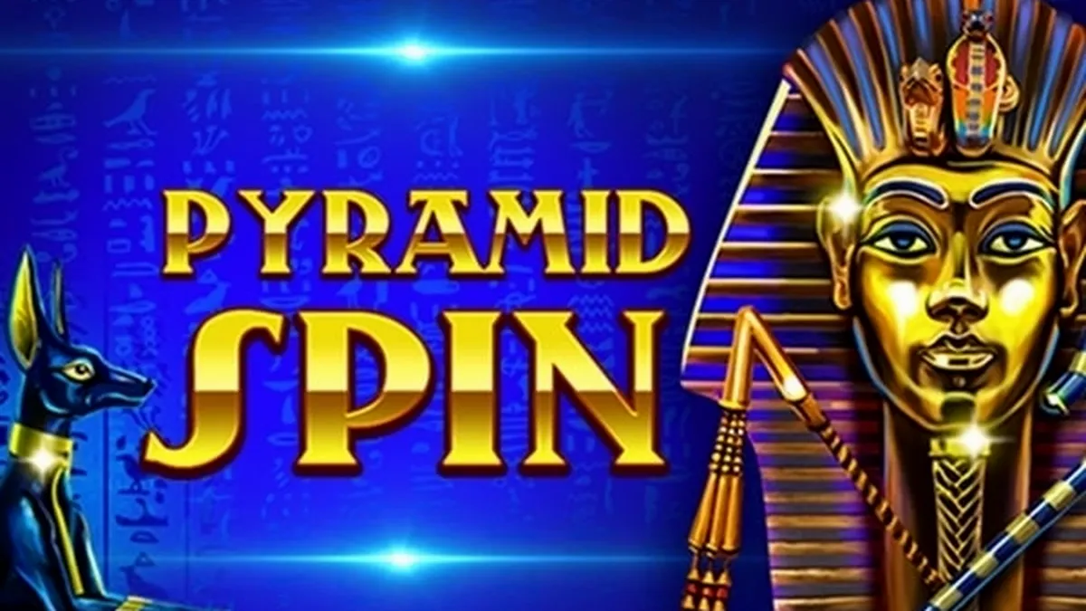 Interface do slot Pyramid Spin com tema de pirâmides